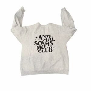 Gray Graphic Sweatshirt